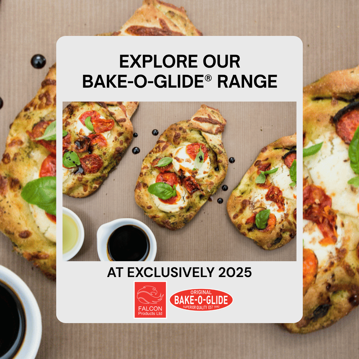 Explore our Bake-O-Glide® Range at Exclusively Show 2025