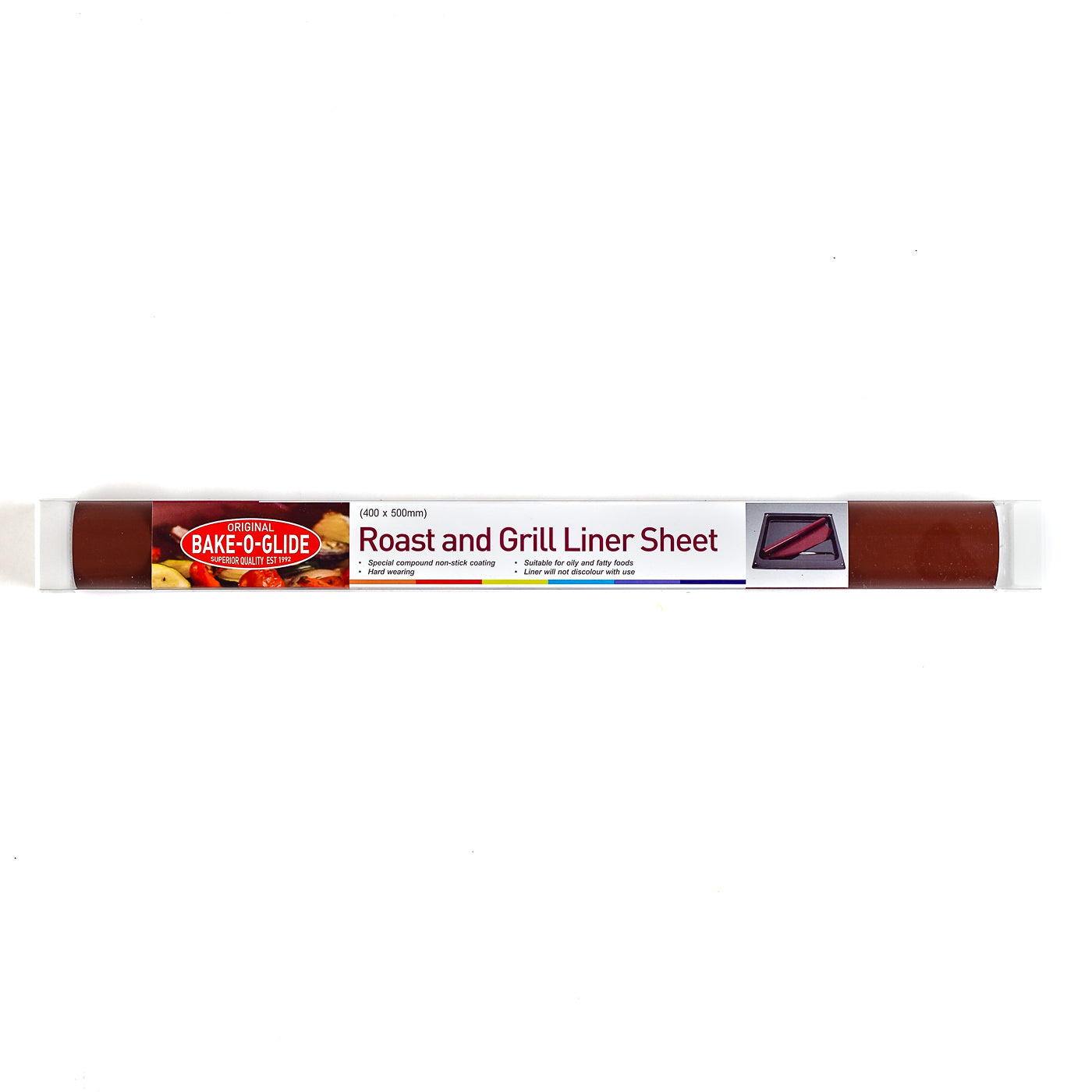 Bake-O-Glide STD0660 Fodera Cottura Riutilizzabile Antiaderente – 1m X 66cm, PTFE, Resistente A 260°C