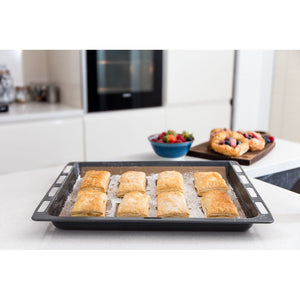 Bake-O-Glide Tapis Cuisson Anti-adhésif Réutilisable 1m X 450mm - Feuille De Cuisson Premium