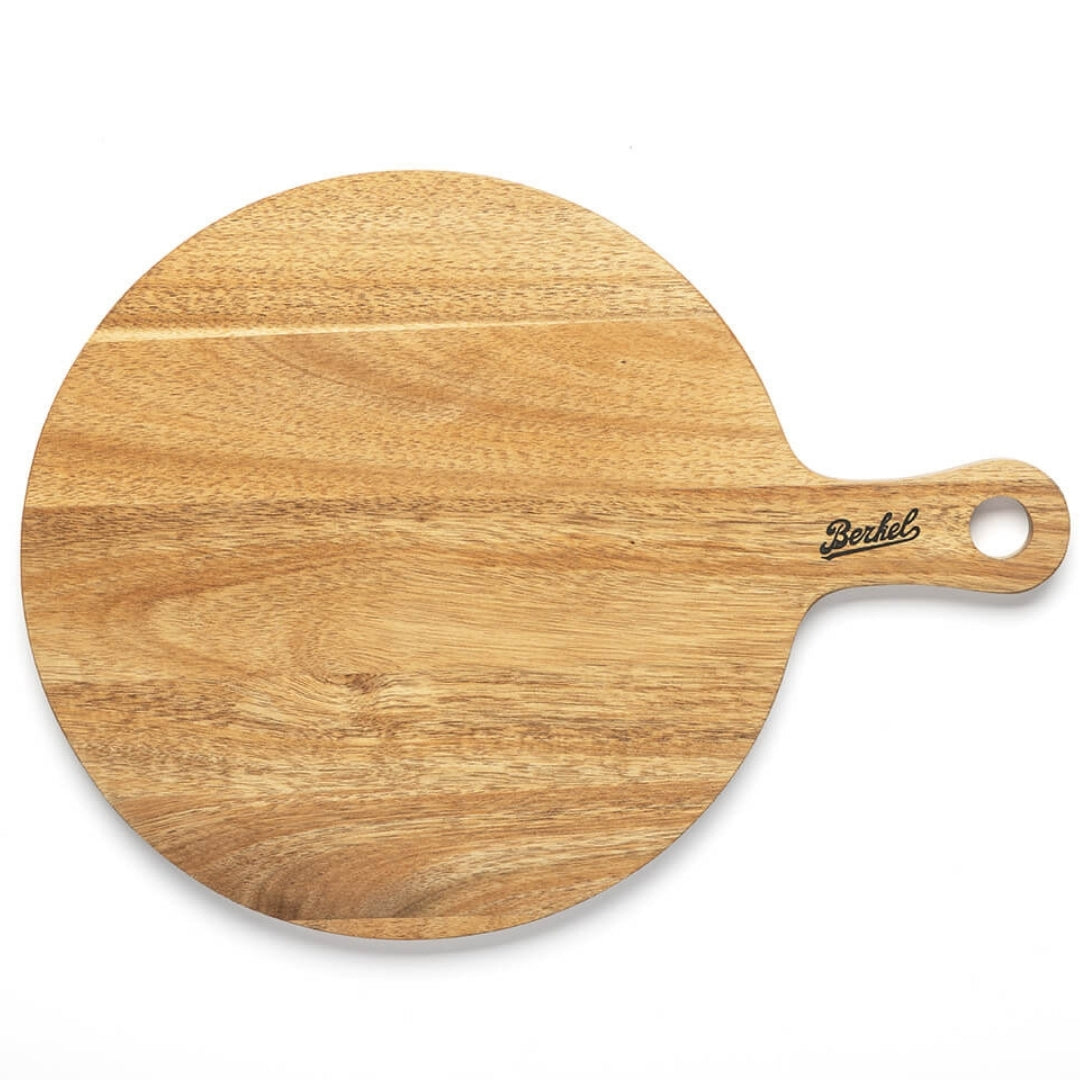 Berkel Acacia Cheeseboard Set with Cheese Knives
