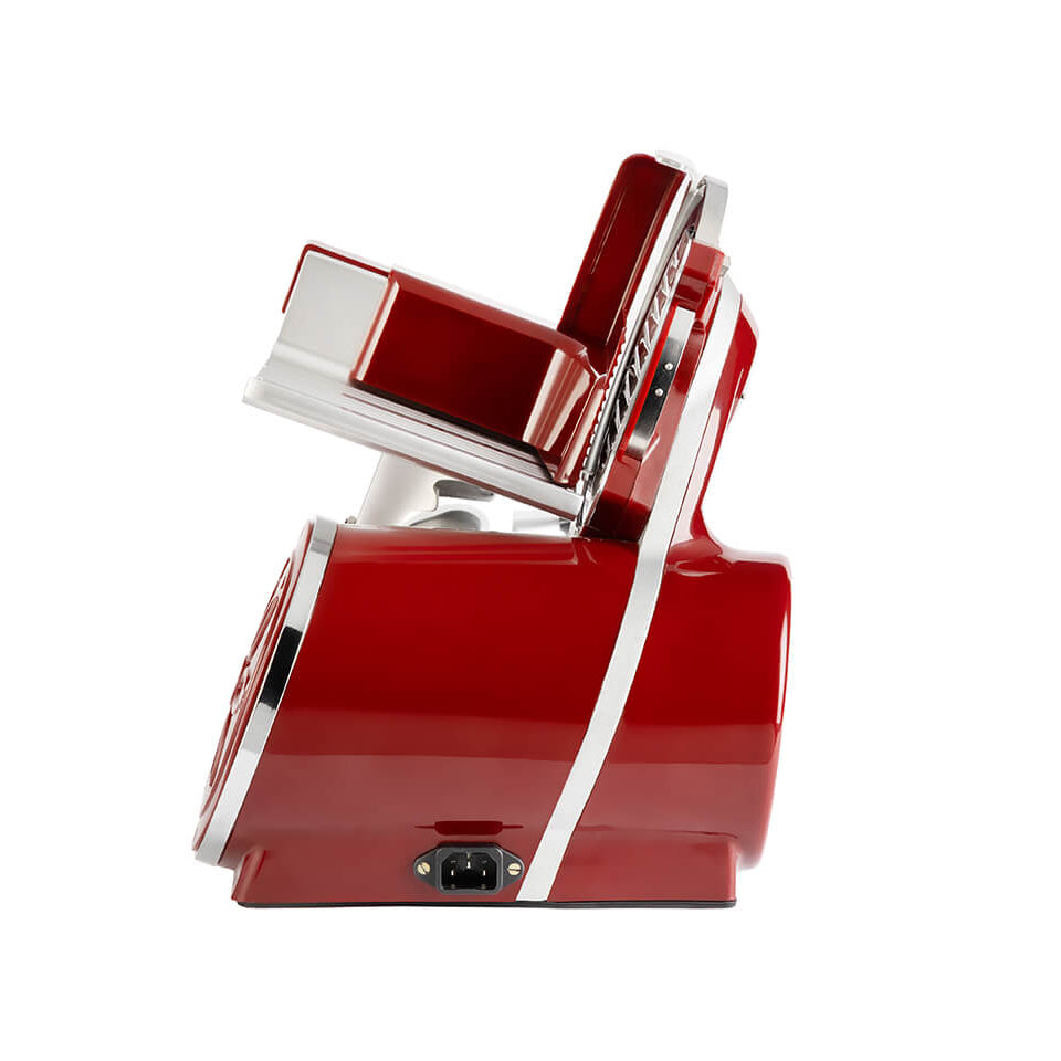 Berkel Icon 170 Slicer in Red on a white background