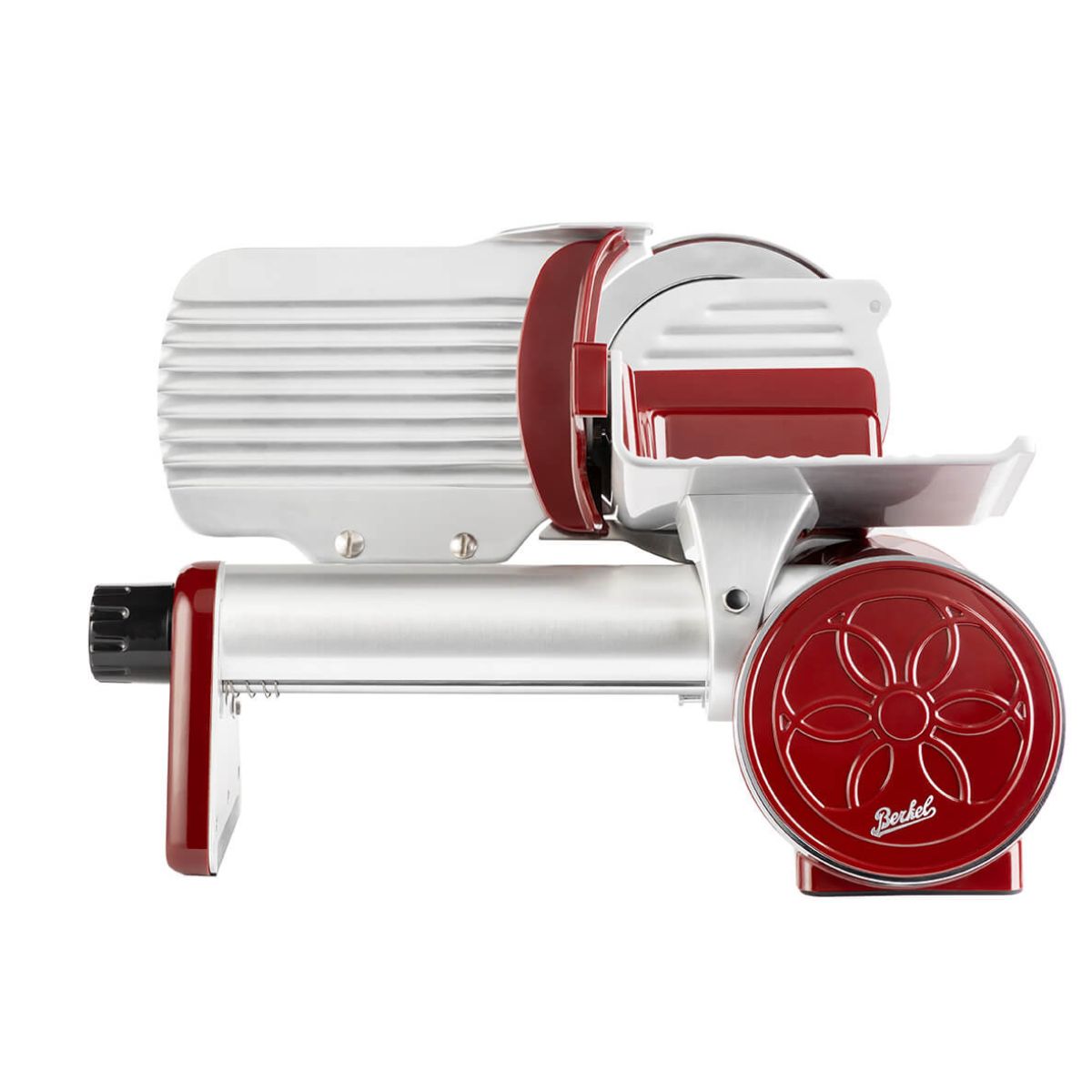 Berkel Icon 170 Slicer in Red on a white background
